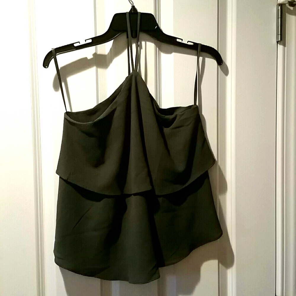 Love, Fire Olive tank top